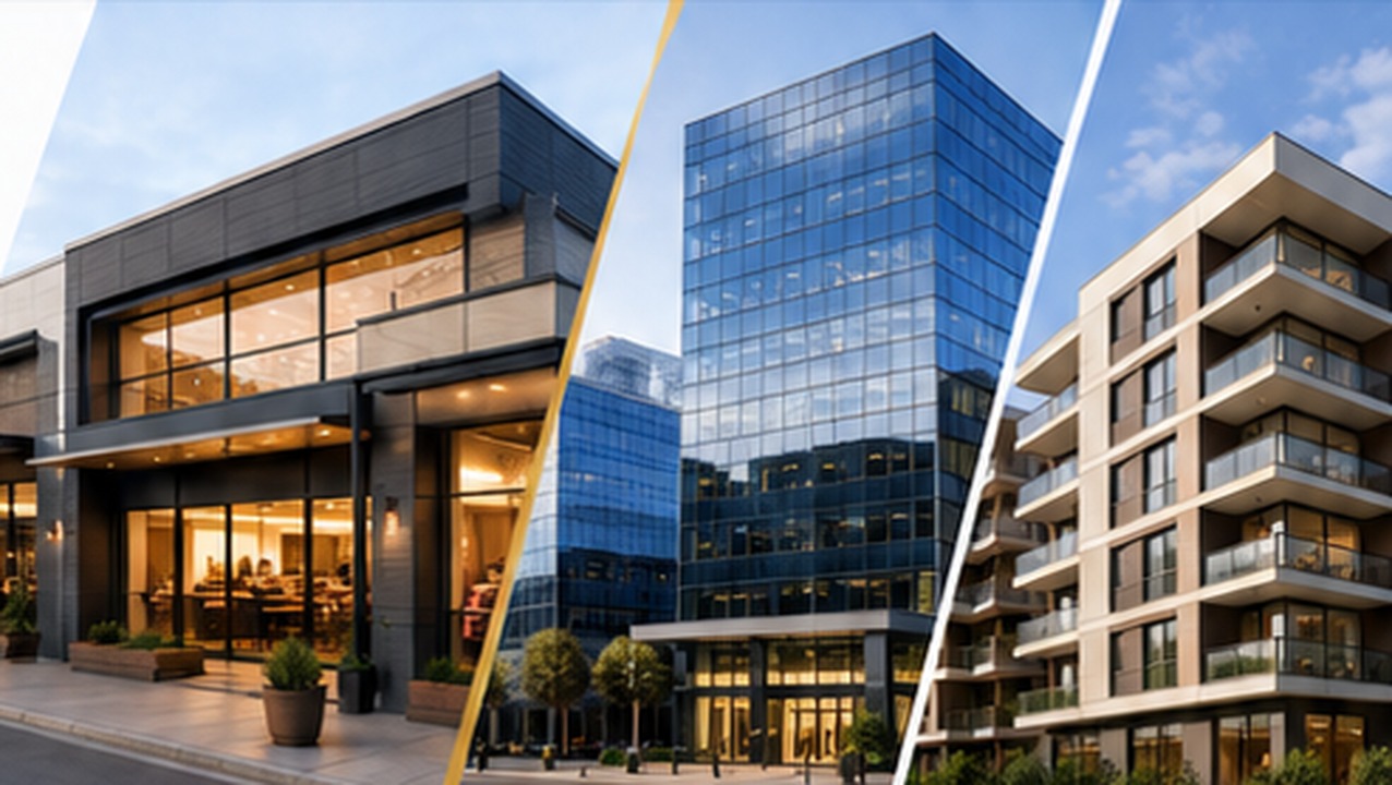 Locales comerciales, oficinas y edificios habitacionales